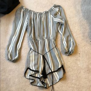 Off the shoulder urban outfitters romper